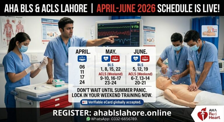 aha bls and acls schedule