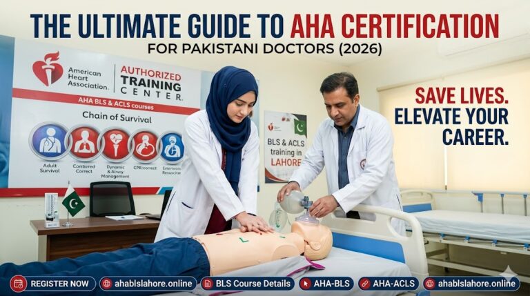 AHA certification in Pakistan