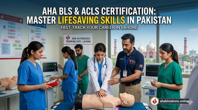 AHA BLS and ACLS Certification Pakistan