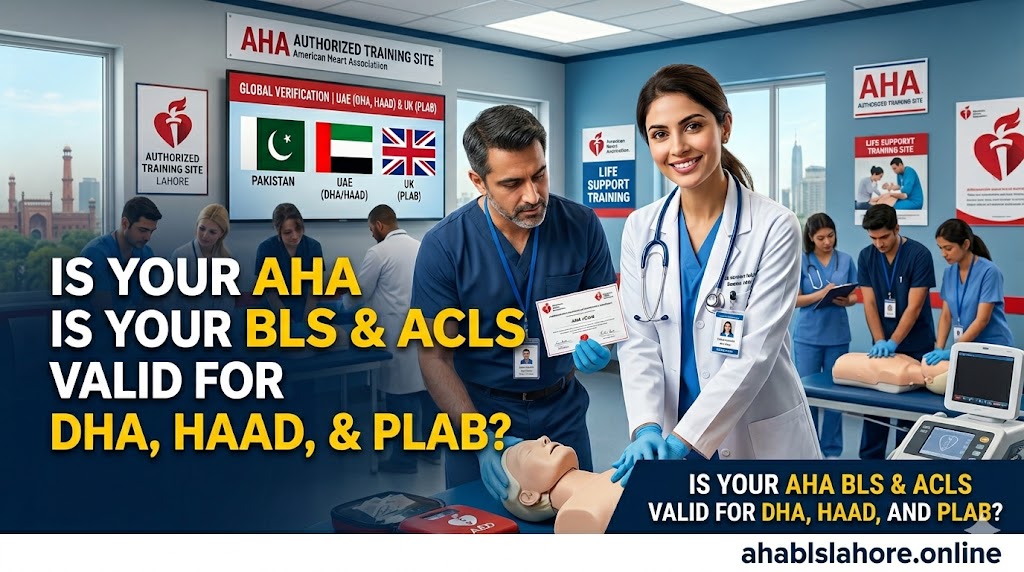 Is Your AHA BLS & ACLS Valid for DHA, HAAD, and PLAB?