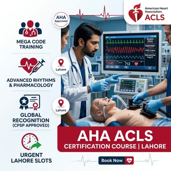 AHA ACLS Certification Course in Lahore