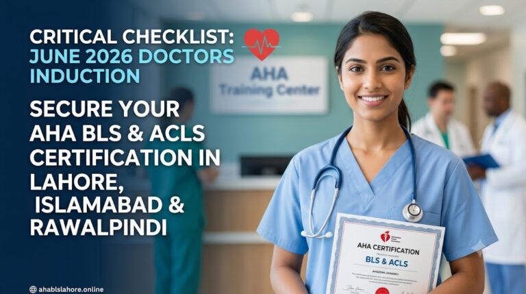 AHA BLS and ACLS certification
