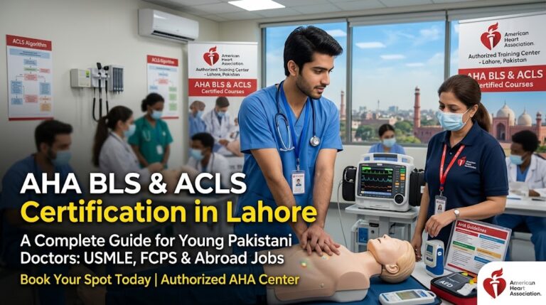AHA BLS and ACLS Certification in Lahore