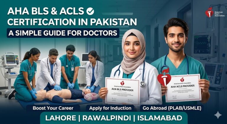 AHA BLS and ACLS certification in Lahore