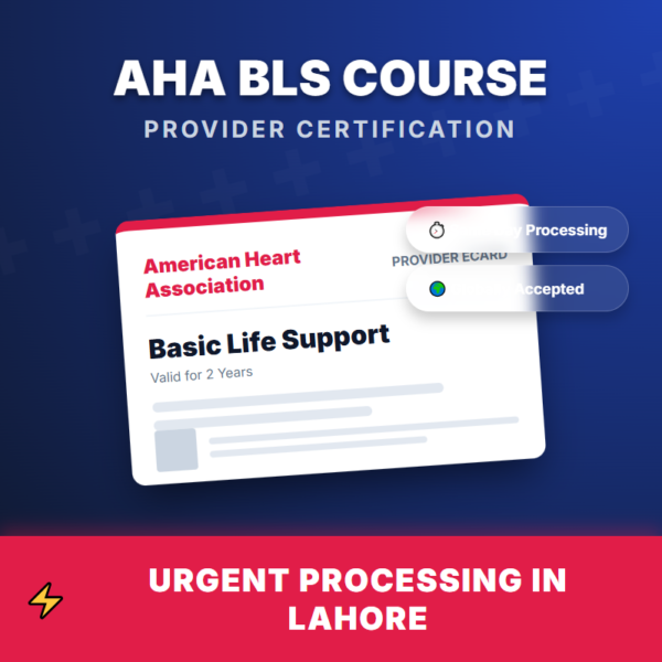 AHA ACLS Course in Lahore