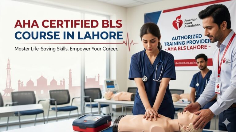 aha certified bls course in lahore