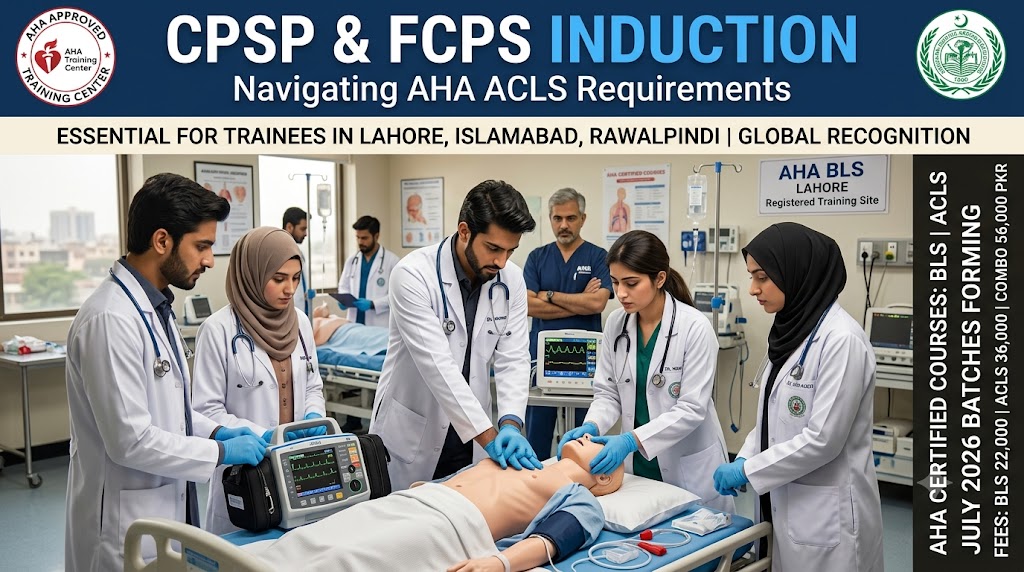 CPSP and FCPS Induction: Navigating the AHA ACLS Requirements