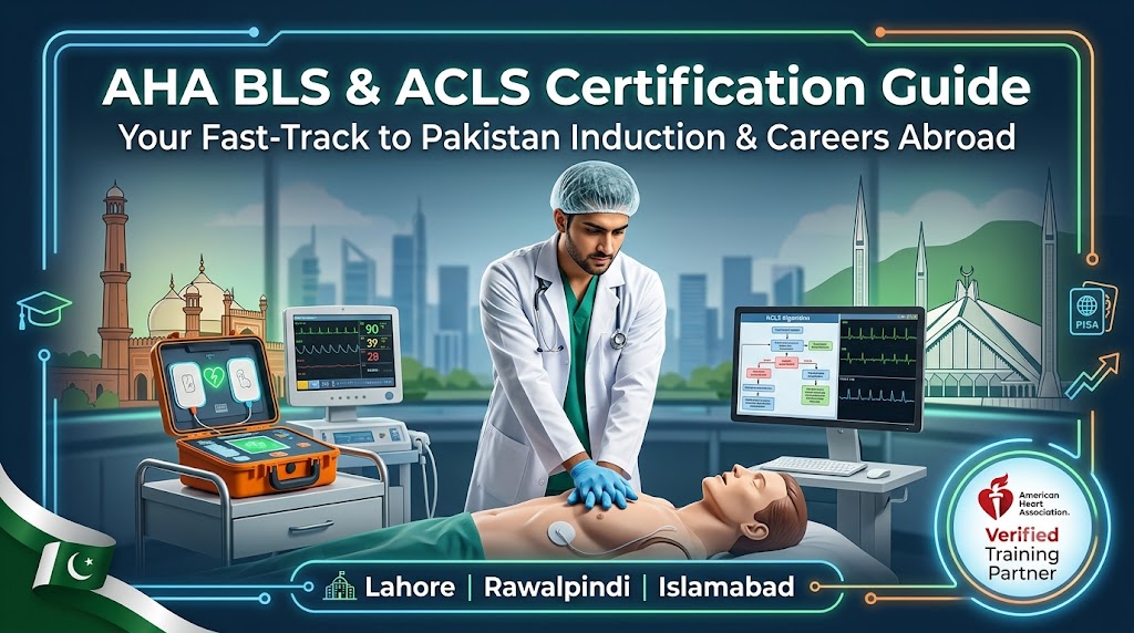 AHA BLS and ACLS Certification in Lahore & Twin Cities | June 2026