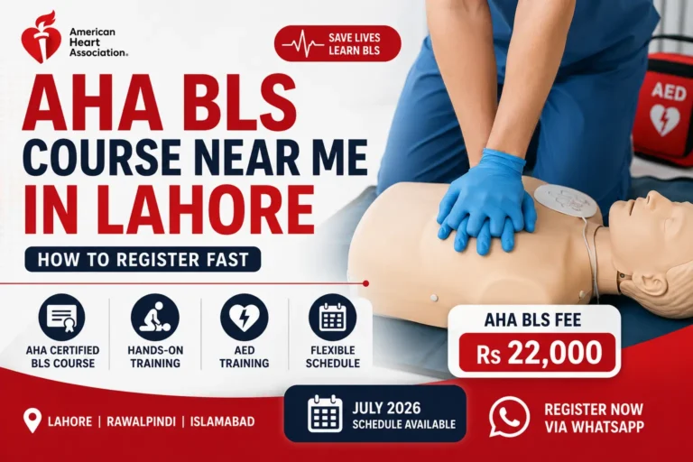 BLS course near me Lahore