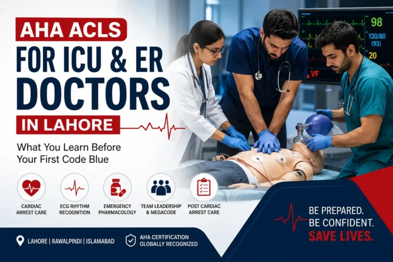 ACLS for doctors Lahore