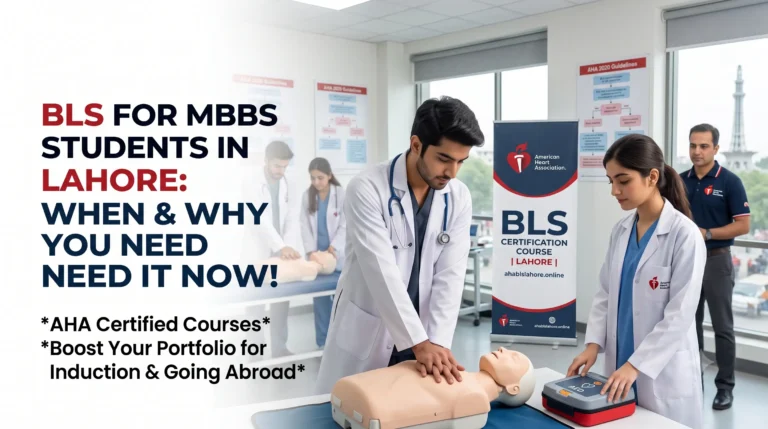 BLS for MBBS students Lahore